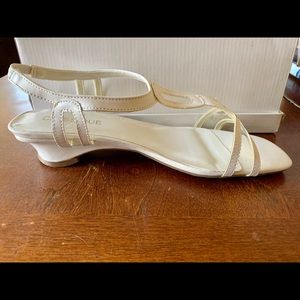 Classique Brand New White Short Heels